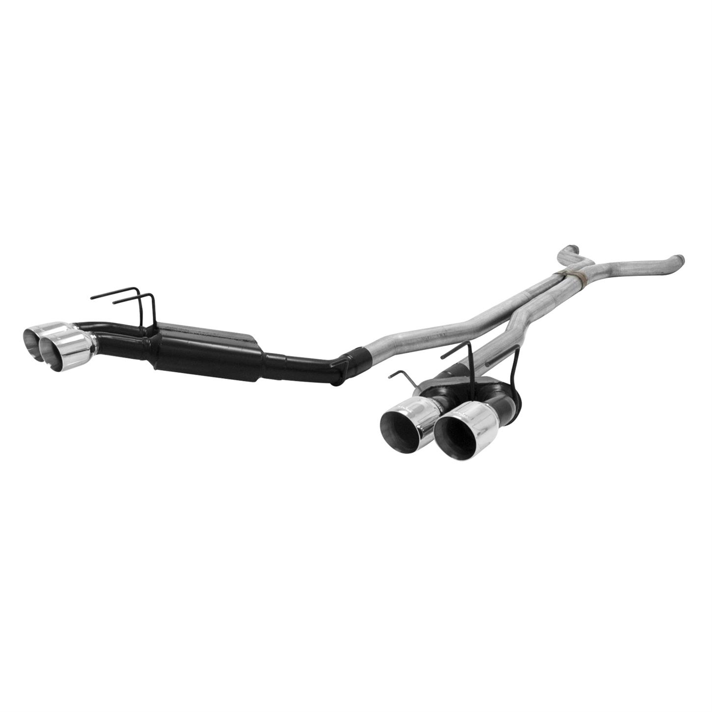 Flowmaster American Thunder Cat Back Exhaust System With Outlaw Muffler