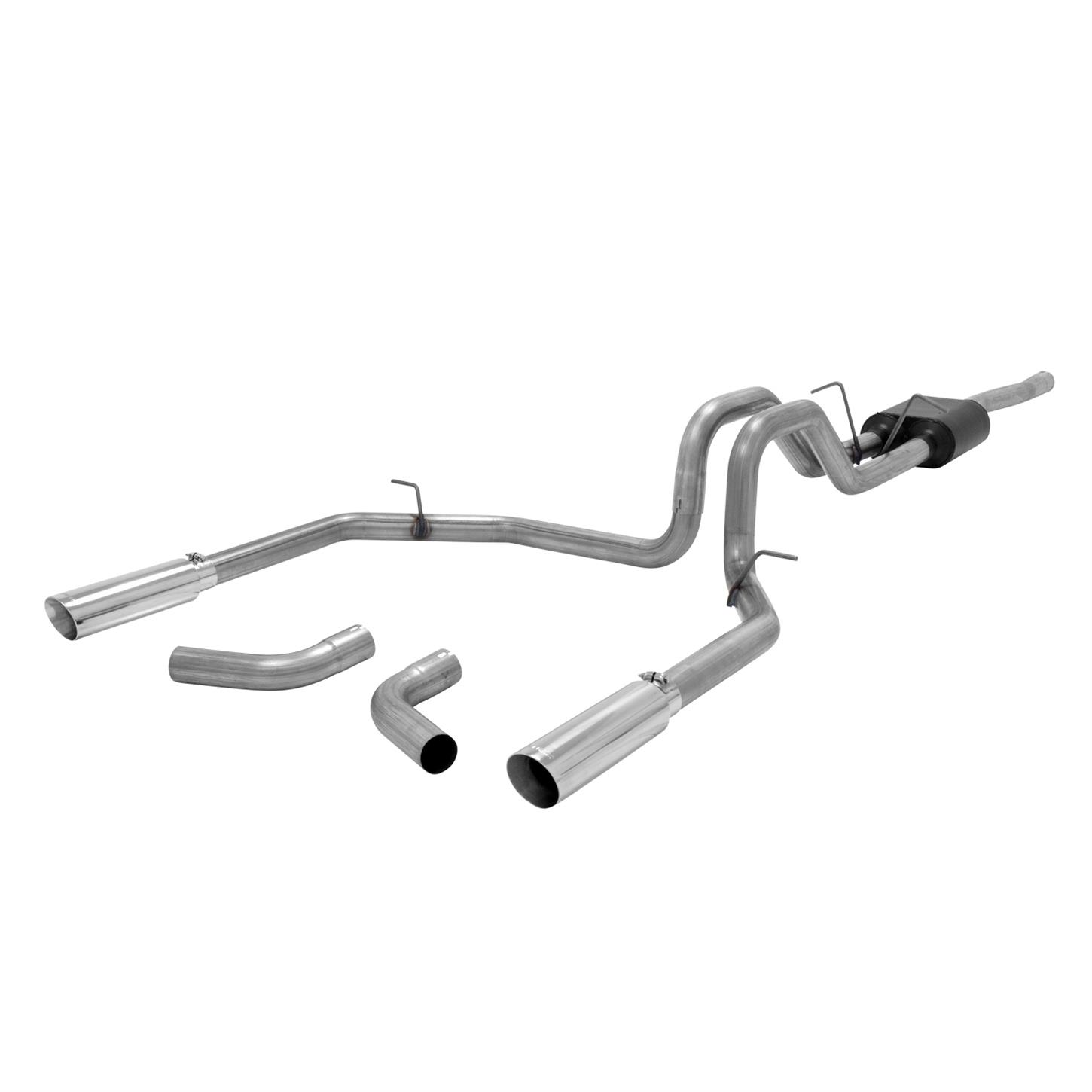 Flowmaster American Thunder Cat Back Exhaust System With Super 40 Series Muffler