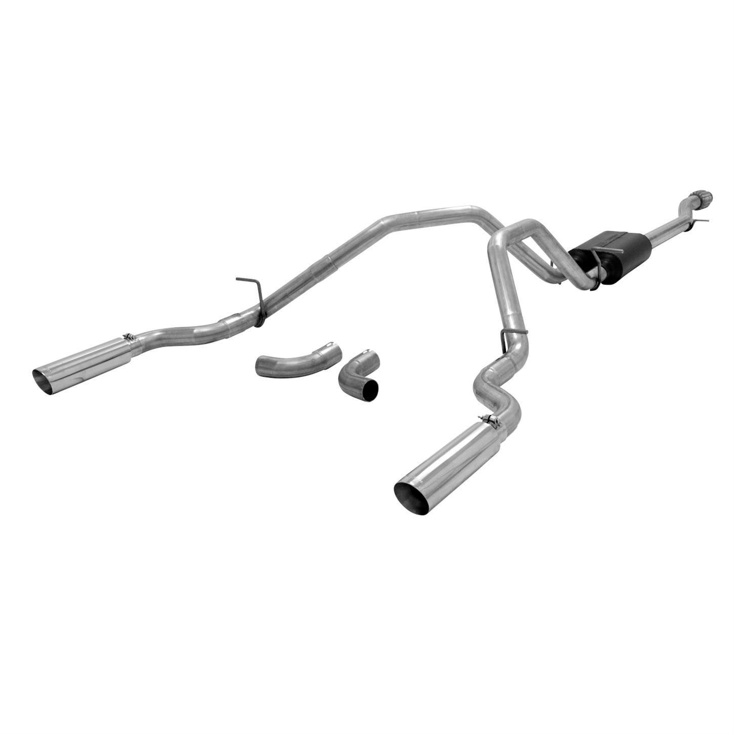 Flowmaster American Thunder Cat Back Exhaust System With Super 40 Series Muffler