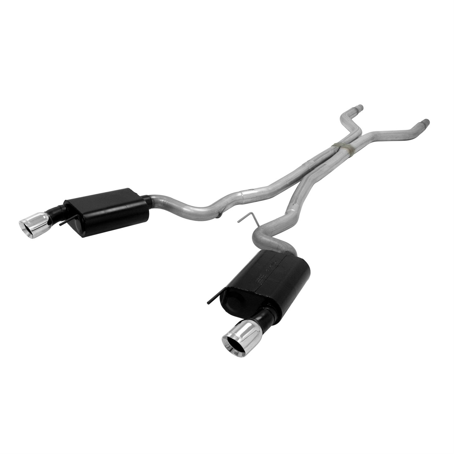 Flowmaster American Thunder Cat Back Exhaust System With 60 Series Muffler