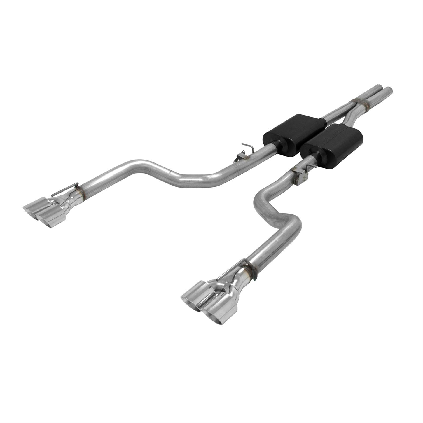 Flowmaster American Thunder Cat Back Exhaust System With Super 40 Series Muffler
