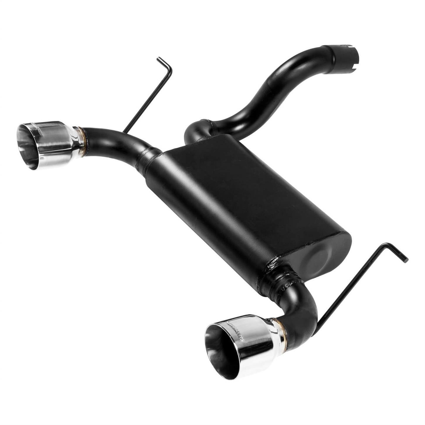 Automotive 0718 Jeep Wrangler JK CatBack Exhaust System w/ Flowmaster