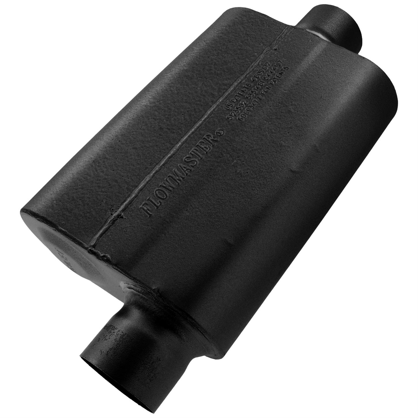 F13-843041 3.00 Offset In & Center OUT - Aggressive Sound Delta Muffler