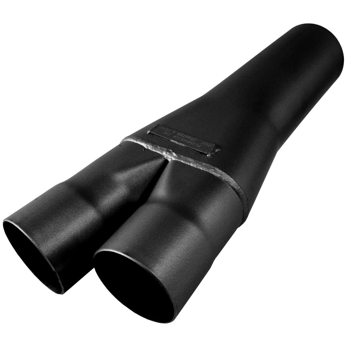 Y300400 Exhaust Header Collector Scavenger Series Slip Fit 2 Into 1