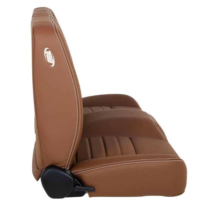 TMI Interiors Cruiser Collection 55 Inch Split Back Bench Seat, Brown