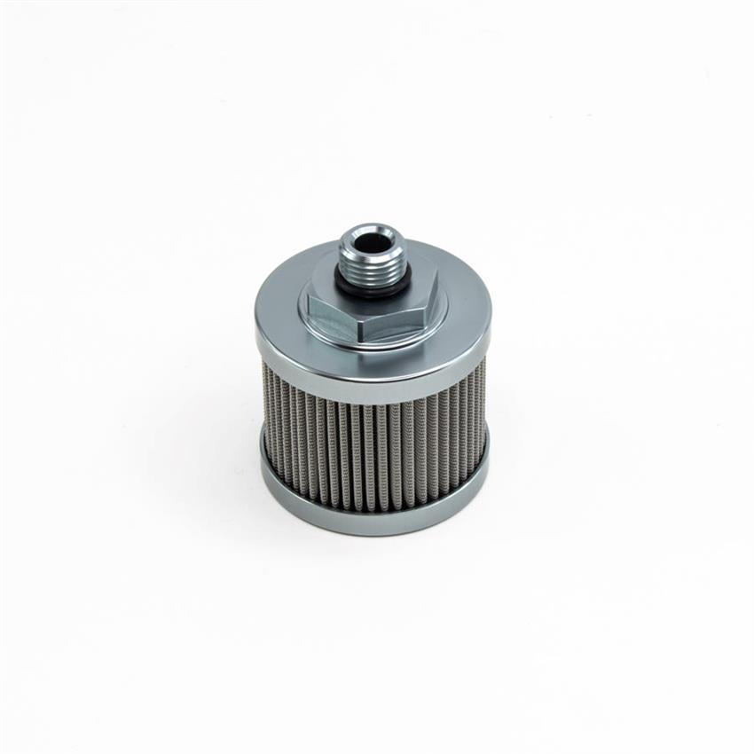 8-01-06100 Stainless Steel 6AN 100 Micron Universal Fuel Pump Pre-Filter