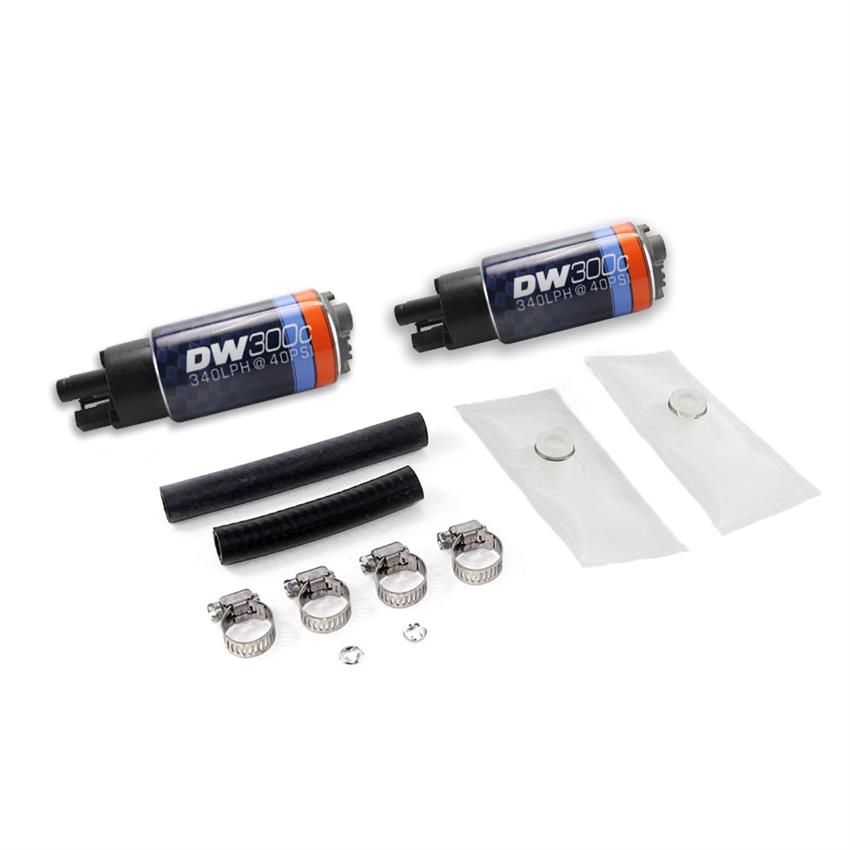 9-307-1013 340 LPH DW300C Compact Fuel Pump for 1999-2004 Ford Lightning Set Up Kit