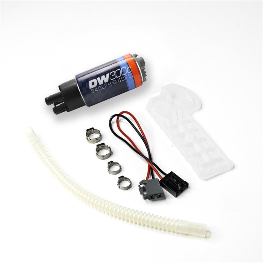 9-307-1062 340 LPH Compact Fuel Pump without Clips with 9-1061 Install Kit for Hyundai Genesis Coupe 2.0T