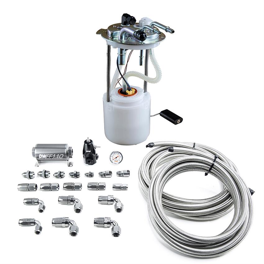 9-401-601-7015 Pump Module & Return SS CPE Plumbing Kit for 2005-2019 Yukon, Tahoe & Suburban DW400