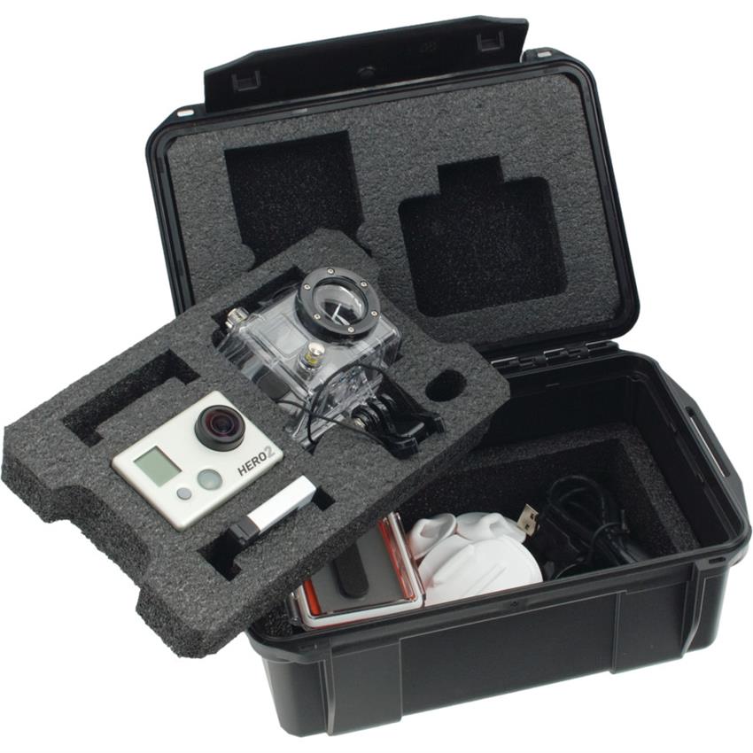 UK Pro 08814BLACK Underwater GoPro Protective Case