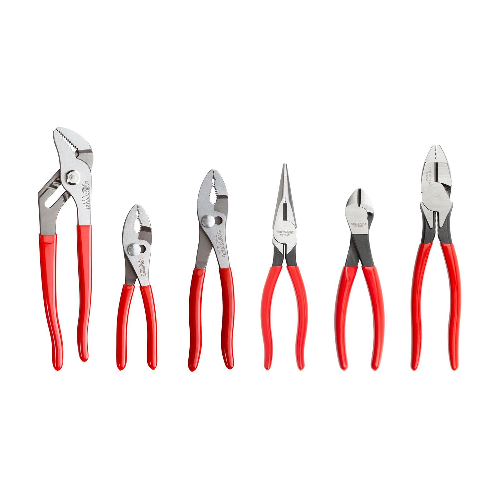 Tekton PLR99020 Pliers Set, 6-Piece