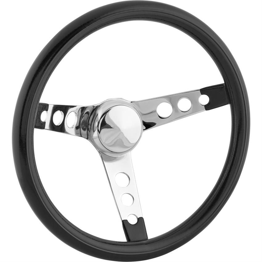 Grant 502 Classic 3-Spk Steering Wheel 13-1/2 Inch w/Install Kit Grant 502 Classic 3-Spk Steering Wheel 13-1/2 Inch w/Install Kit