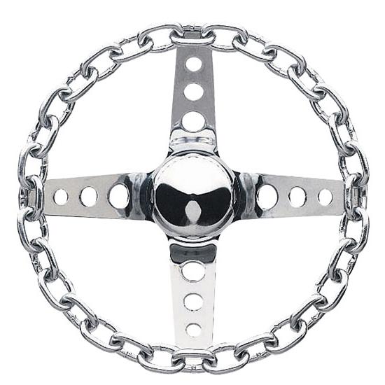 Grant 740 Chain 4Spoke Steering Wheel, 11 Inch