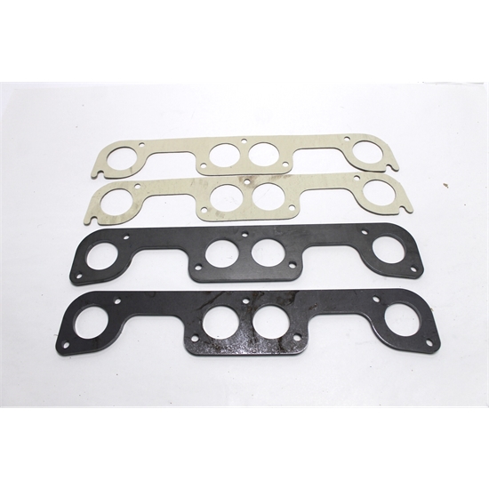 Garage Sale Header Flange Plates, Small Block Chevy Brodix Spread