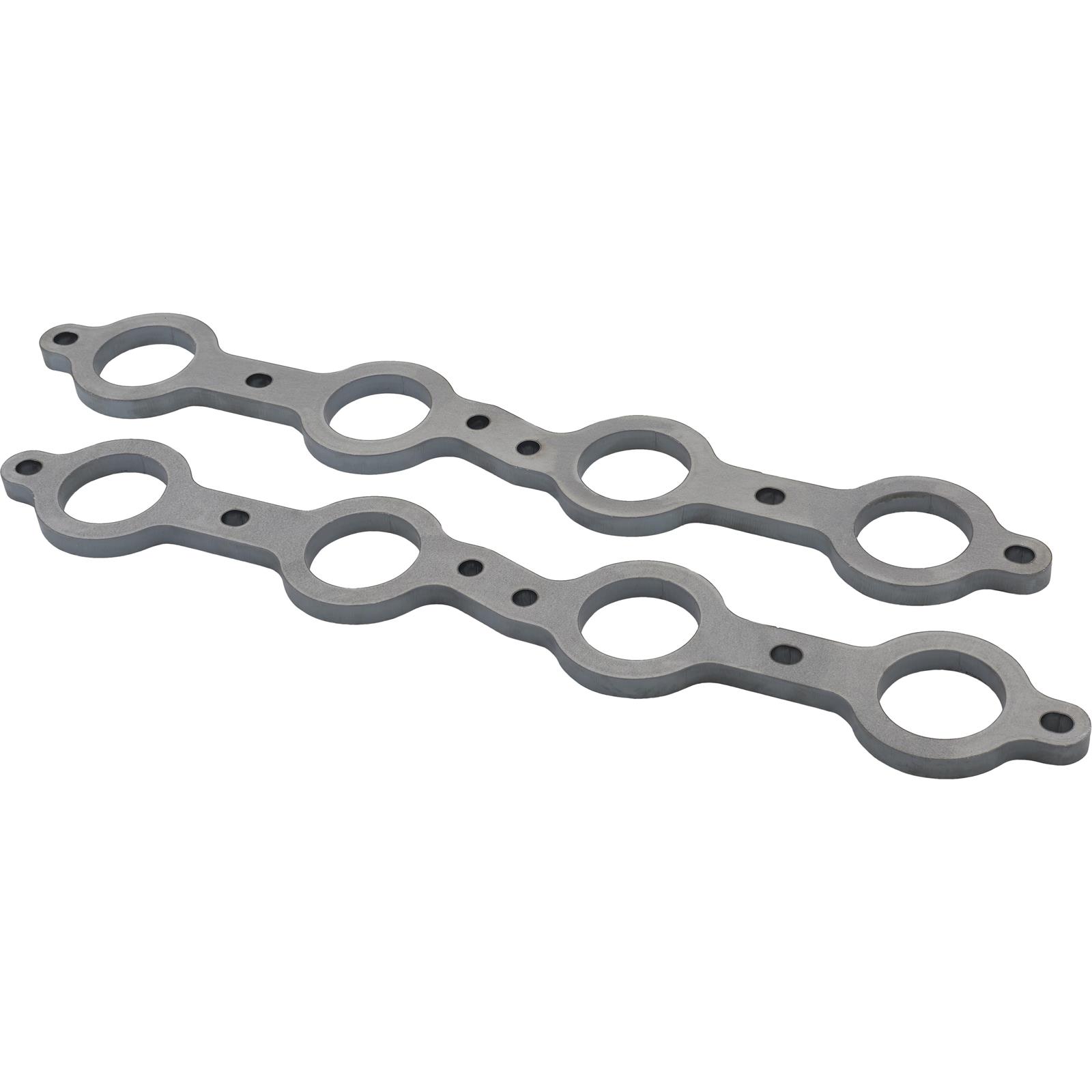 LS1 Chevy Header Flange Plates, Round Port, 15/8 Inch