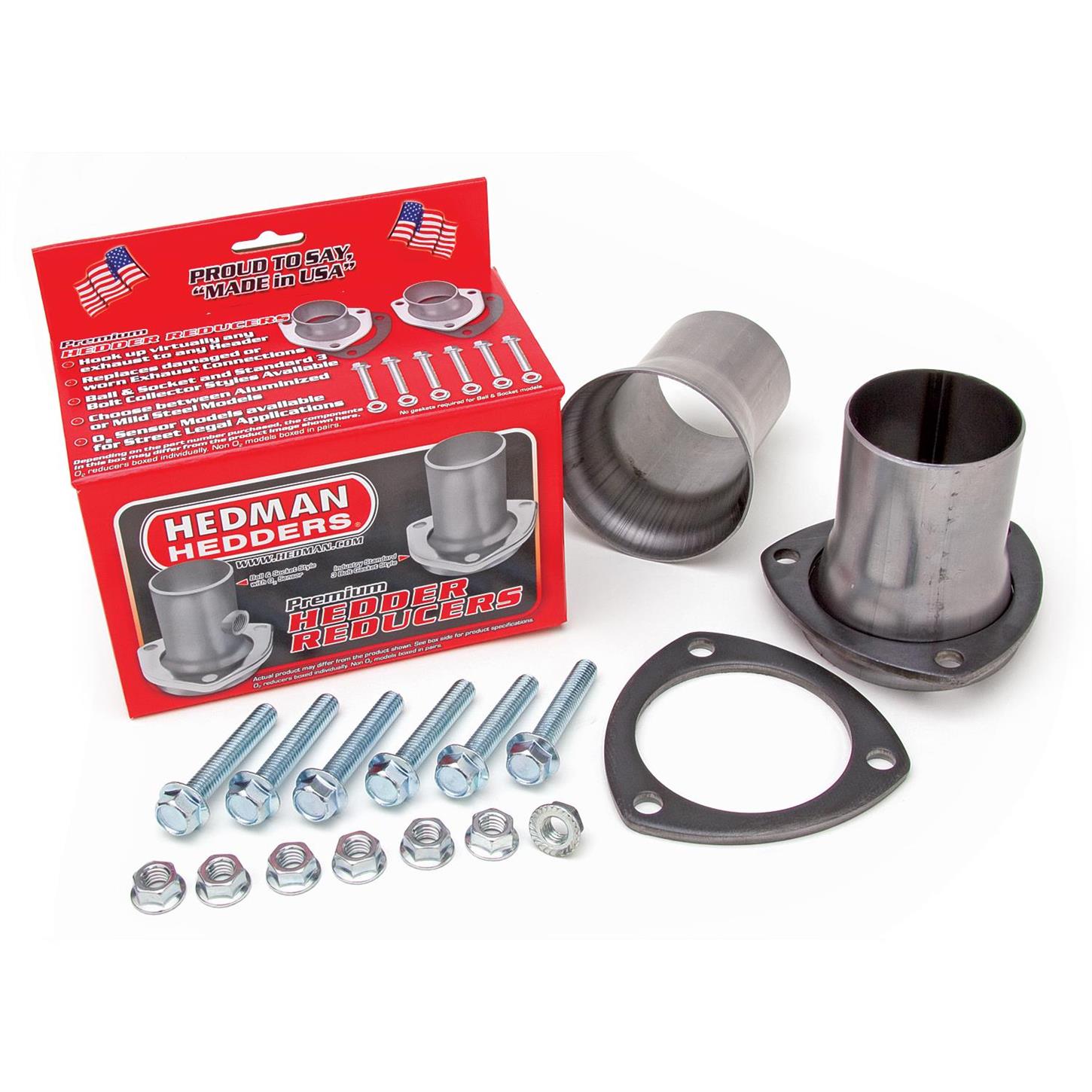 Hedman Hedders 21114 3 Inch Ball-Style Header Reducers 2-1/4 Inch