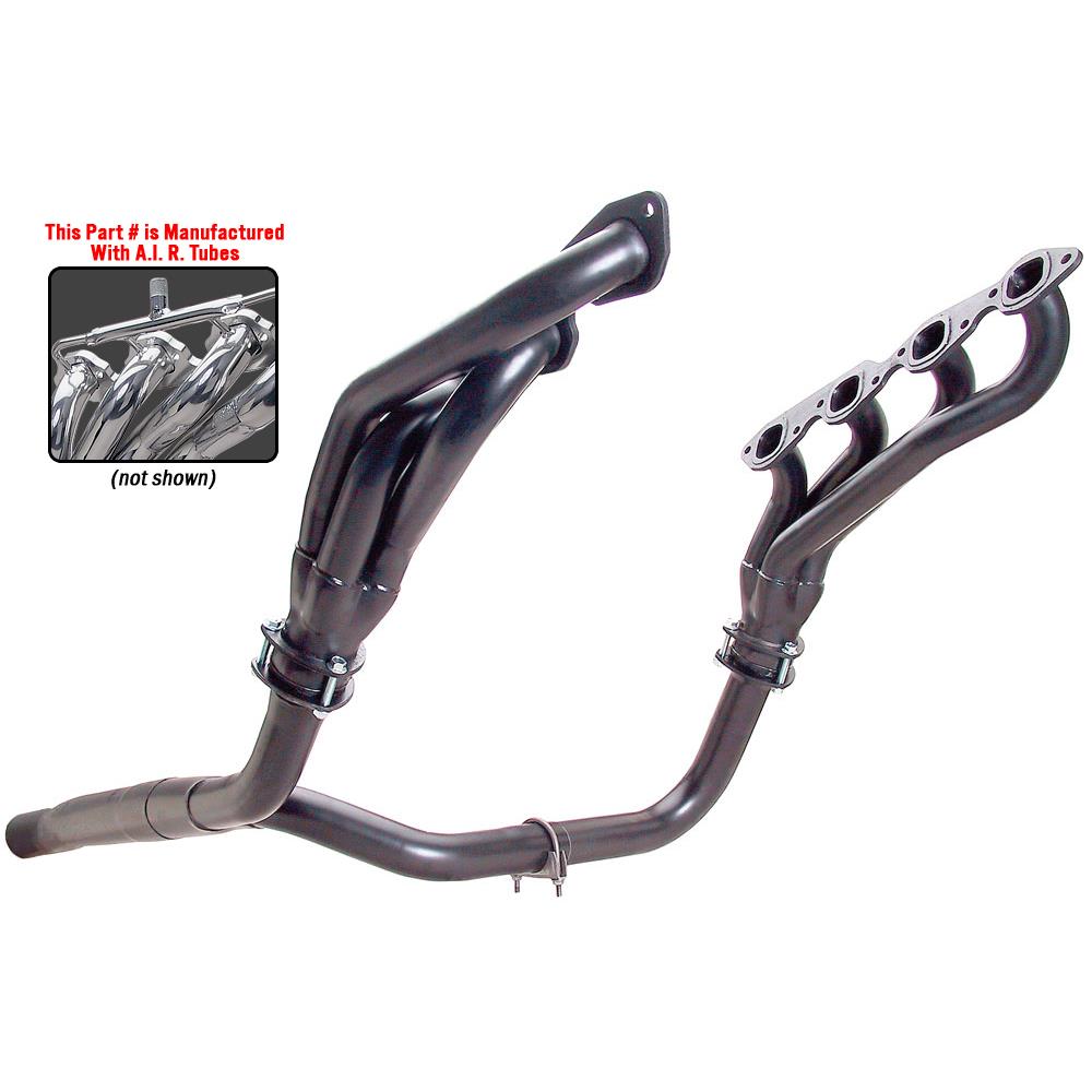 Hedman Hedders 63571 88-95 GM Truck Headers, Black