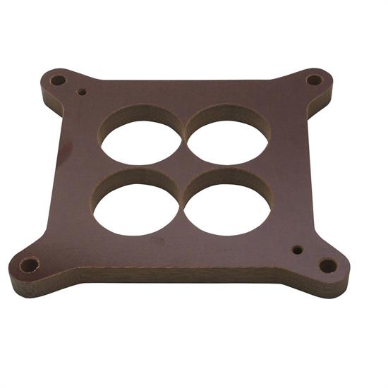 Quick Fuel 3004005QFT Phenolic Carb Spacer, 1/2 In, 4Hole, 3004005