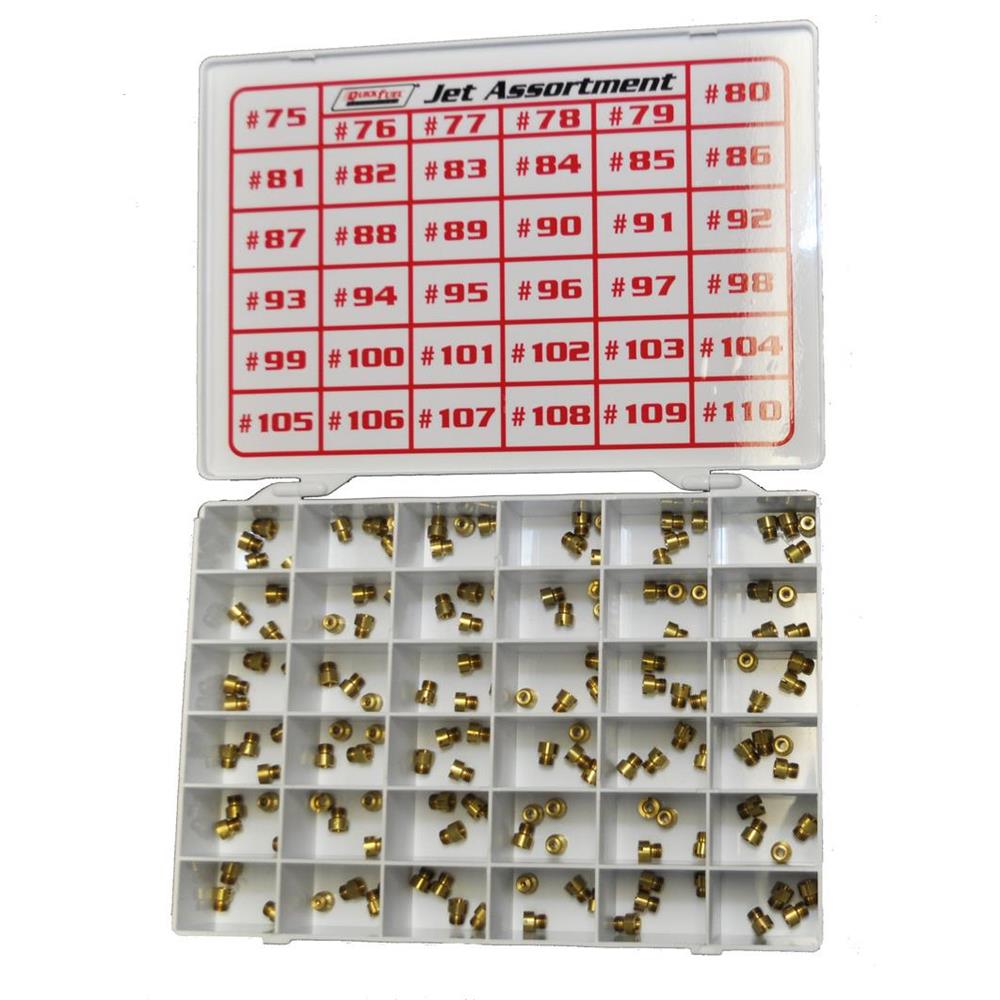 Quick Fuel 36-436QFT Gas Jet Assortment Kit, 75-110