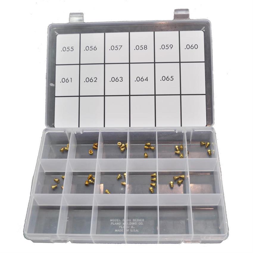 Quick Fuel 3655QFT Air Bleed Assortment Kit, .055 .065 Inch