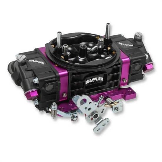 BR-67304 950 CFM Brawler Race Carburetor Mechanical Secondary, Black