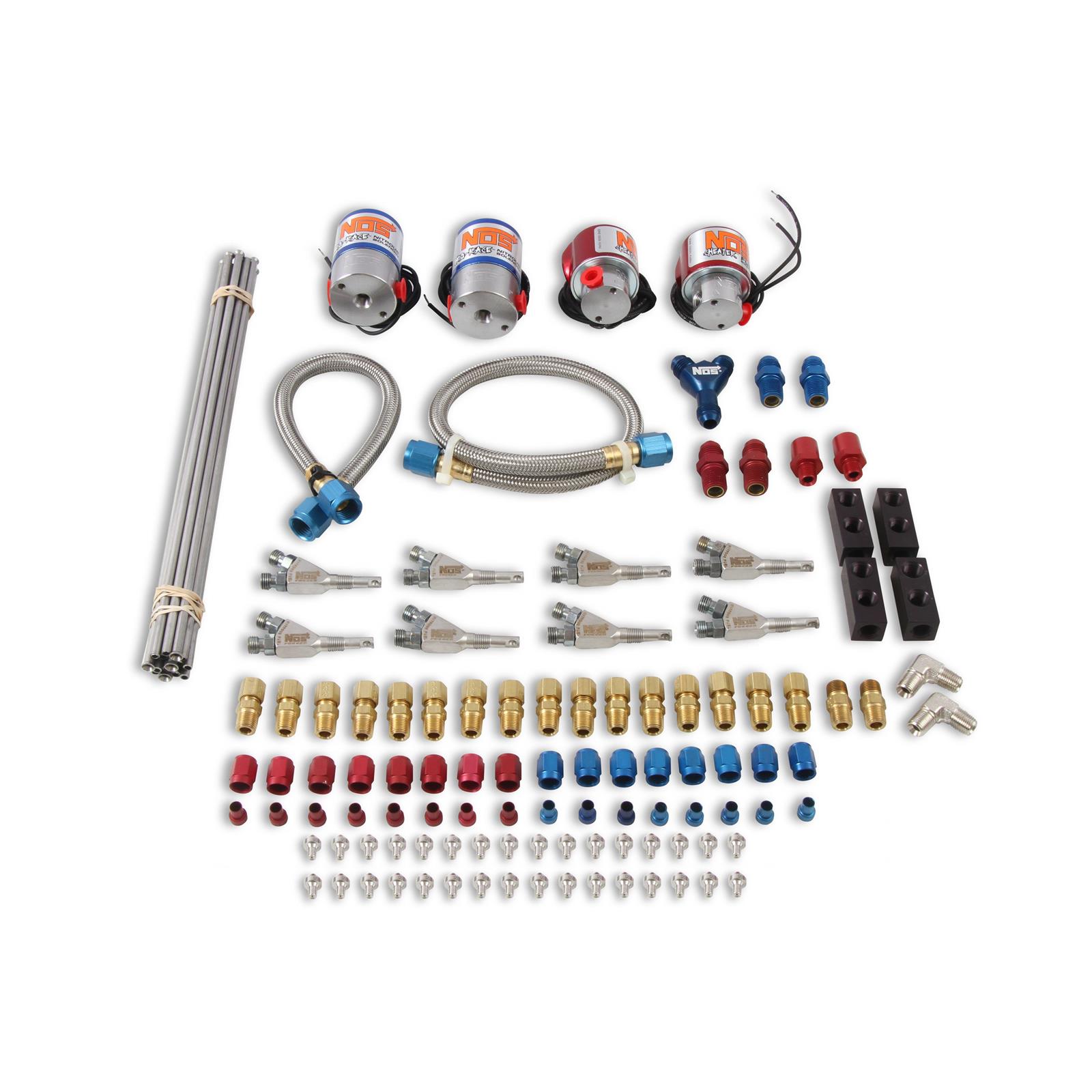 NOS 02462SJSNOS Custom Nitrous Plumbing Kit Pro Fogger