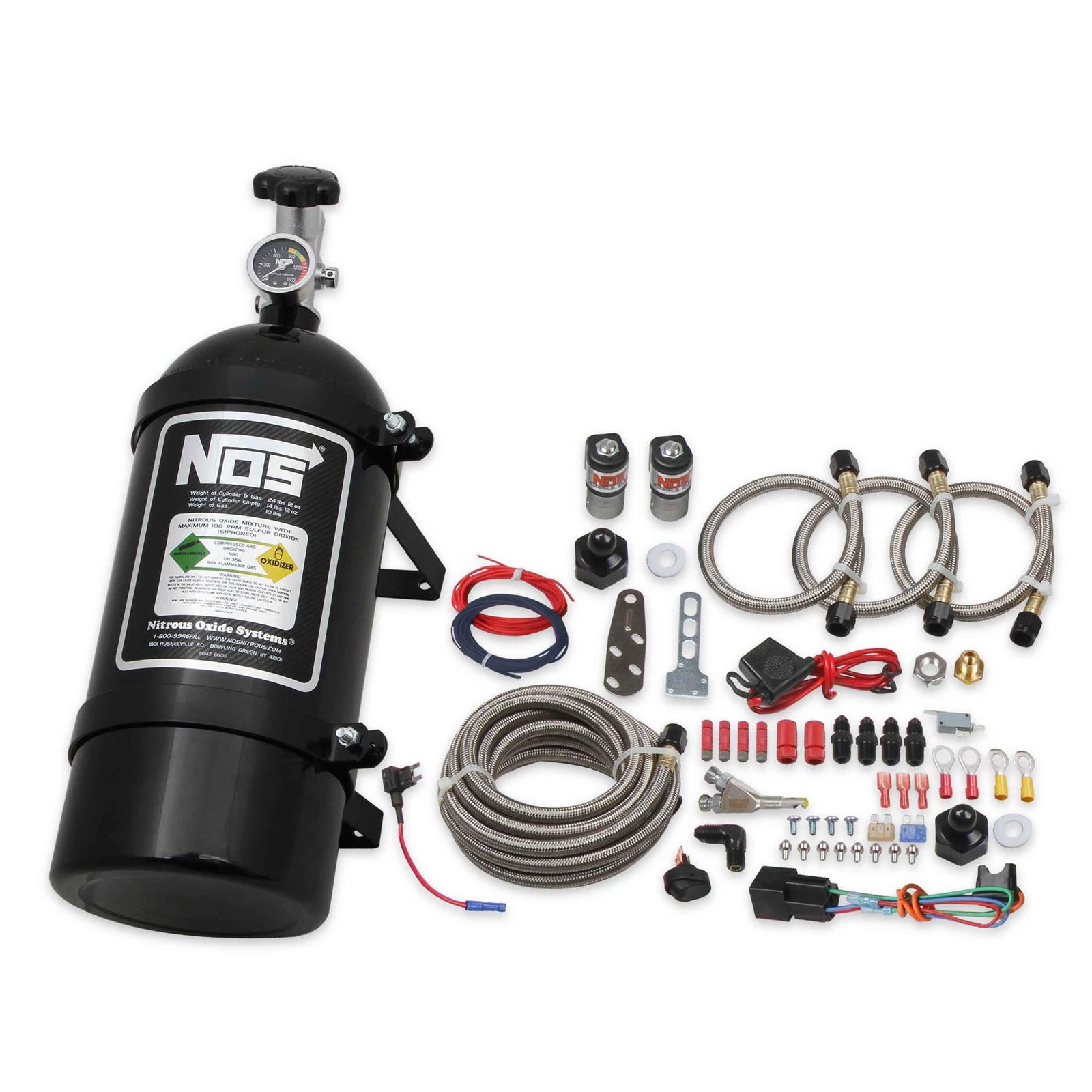 その他 noson NOS 06015BNOS Single Fogger Wet Nitrous System, GM
