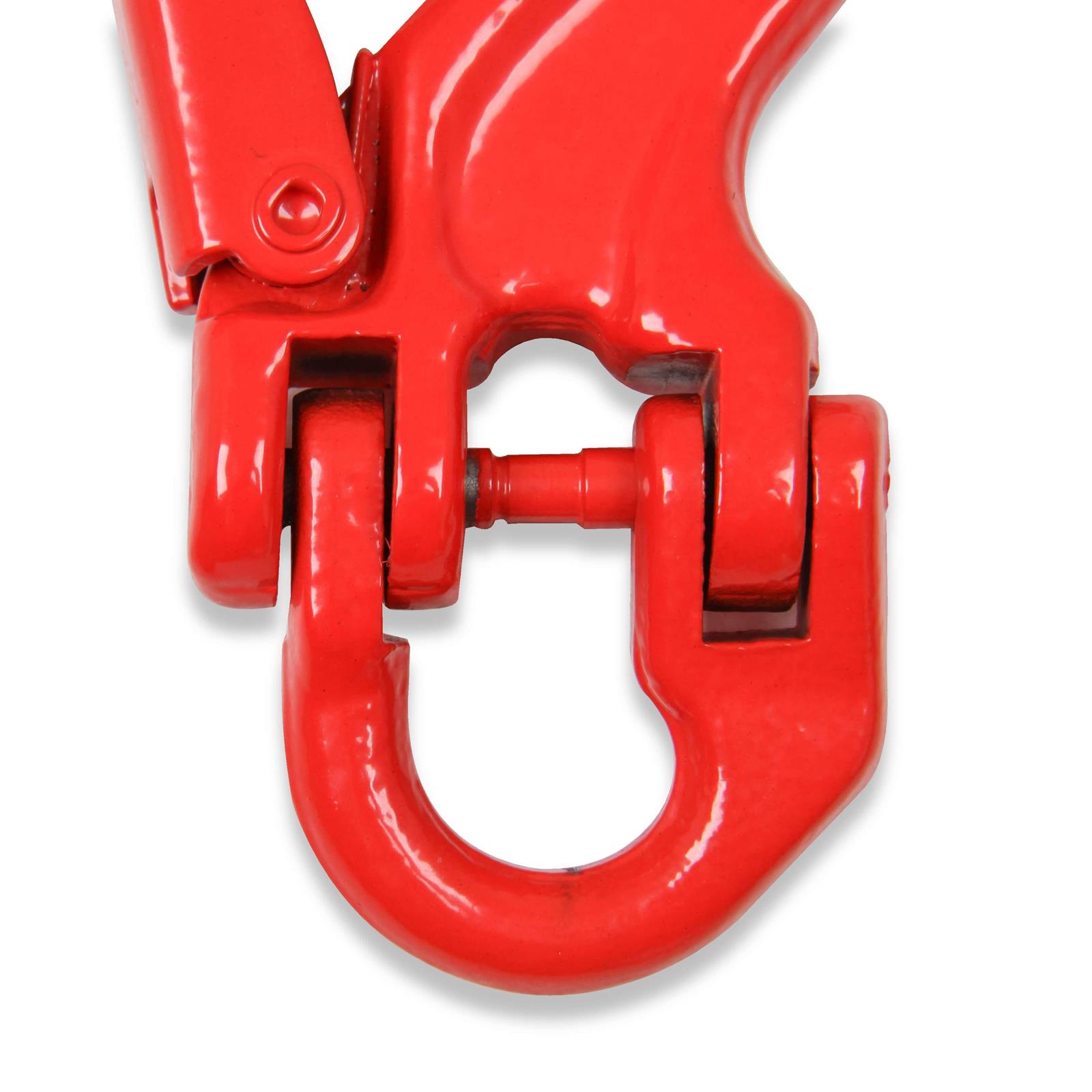 Anvil 1063AOR Replacement Winch Hook, w/Clasp, 11,000 Pound, Red