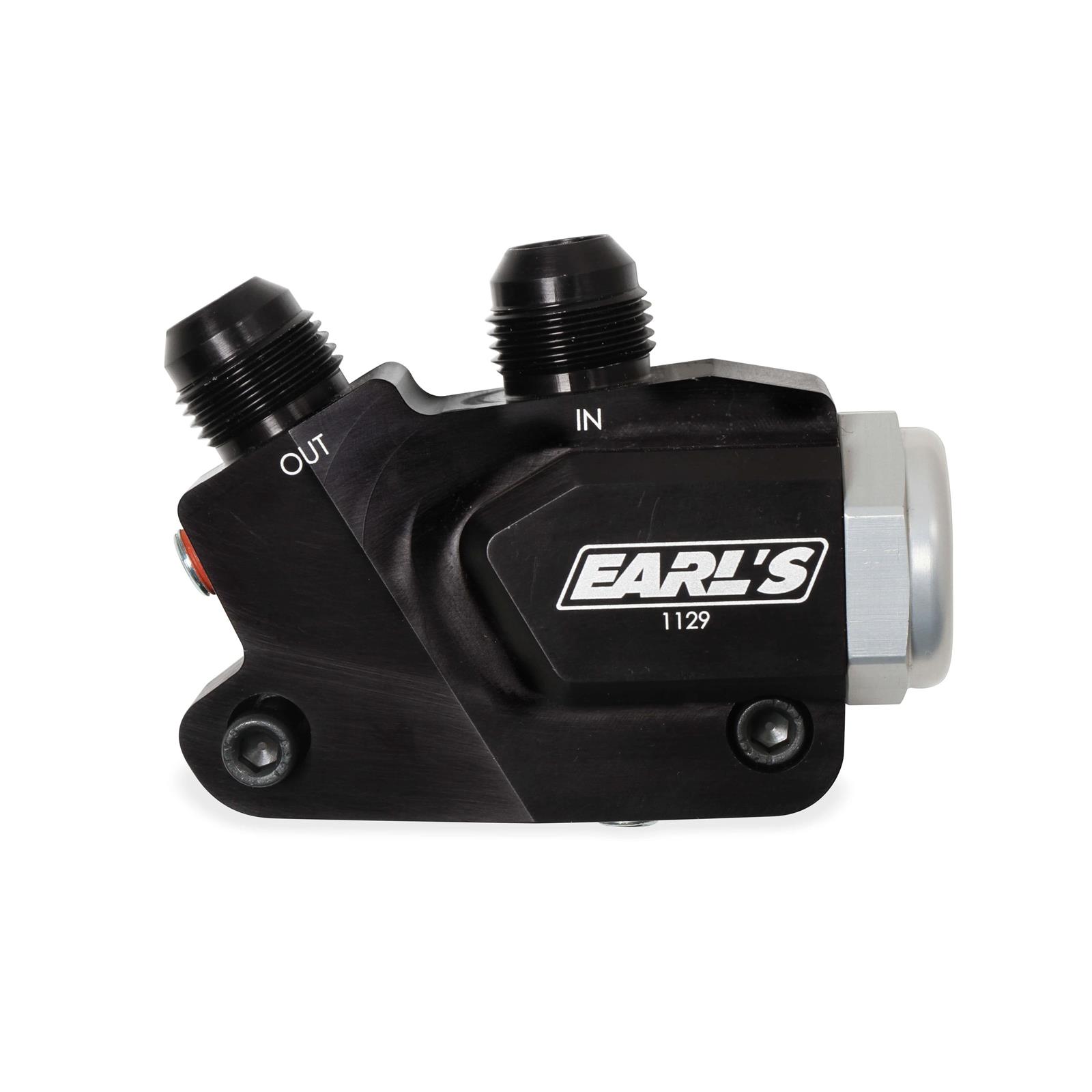 Earls 1129ERL LT Side Mount Oil Cooler Adapter