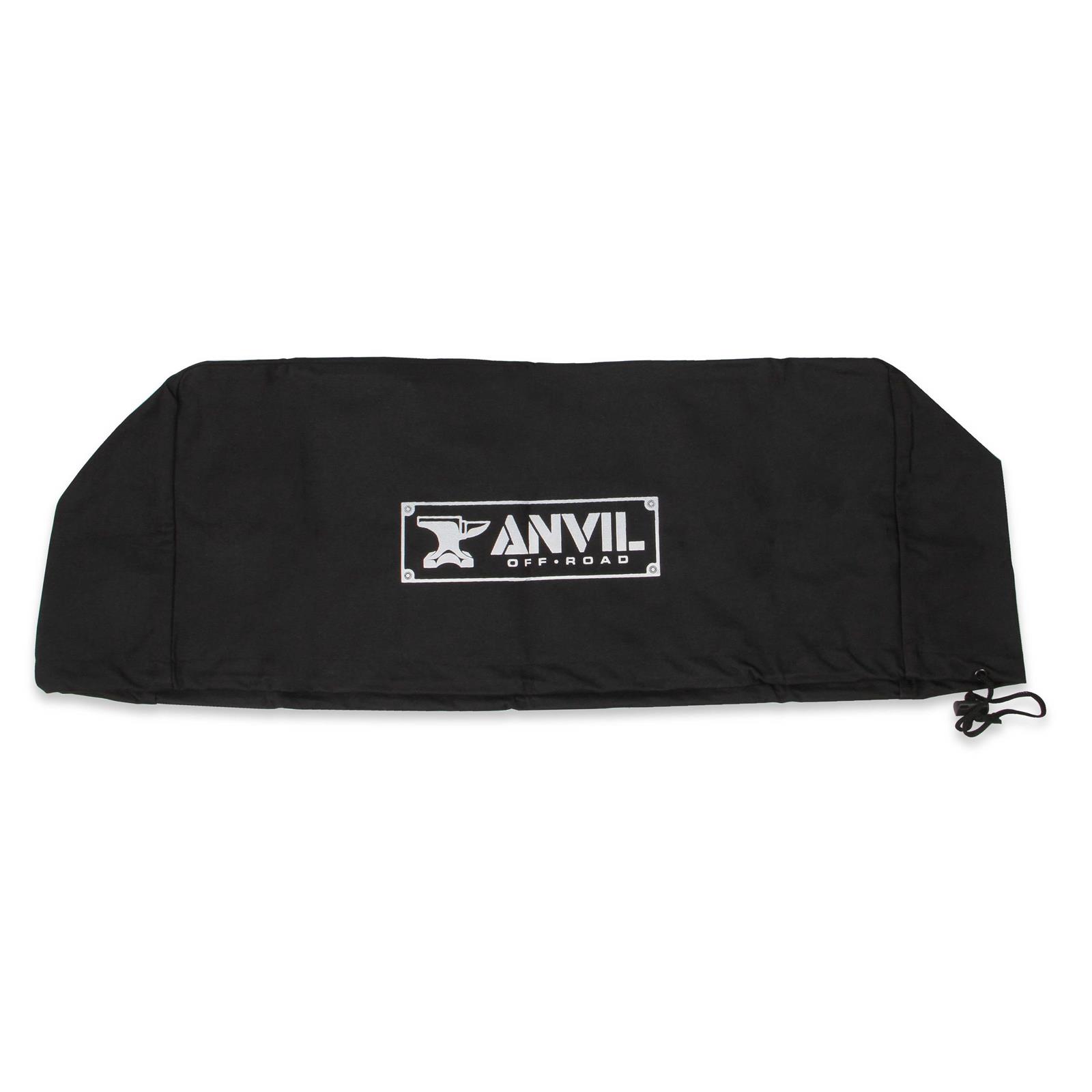 Anvil 1130AOR Winch Cover, Black Canvas w/Drawstring
