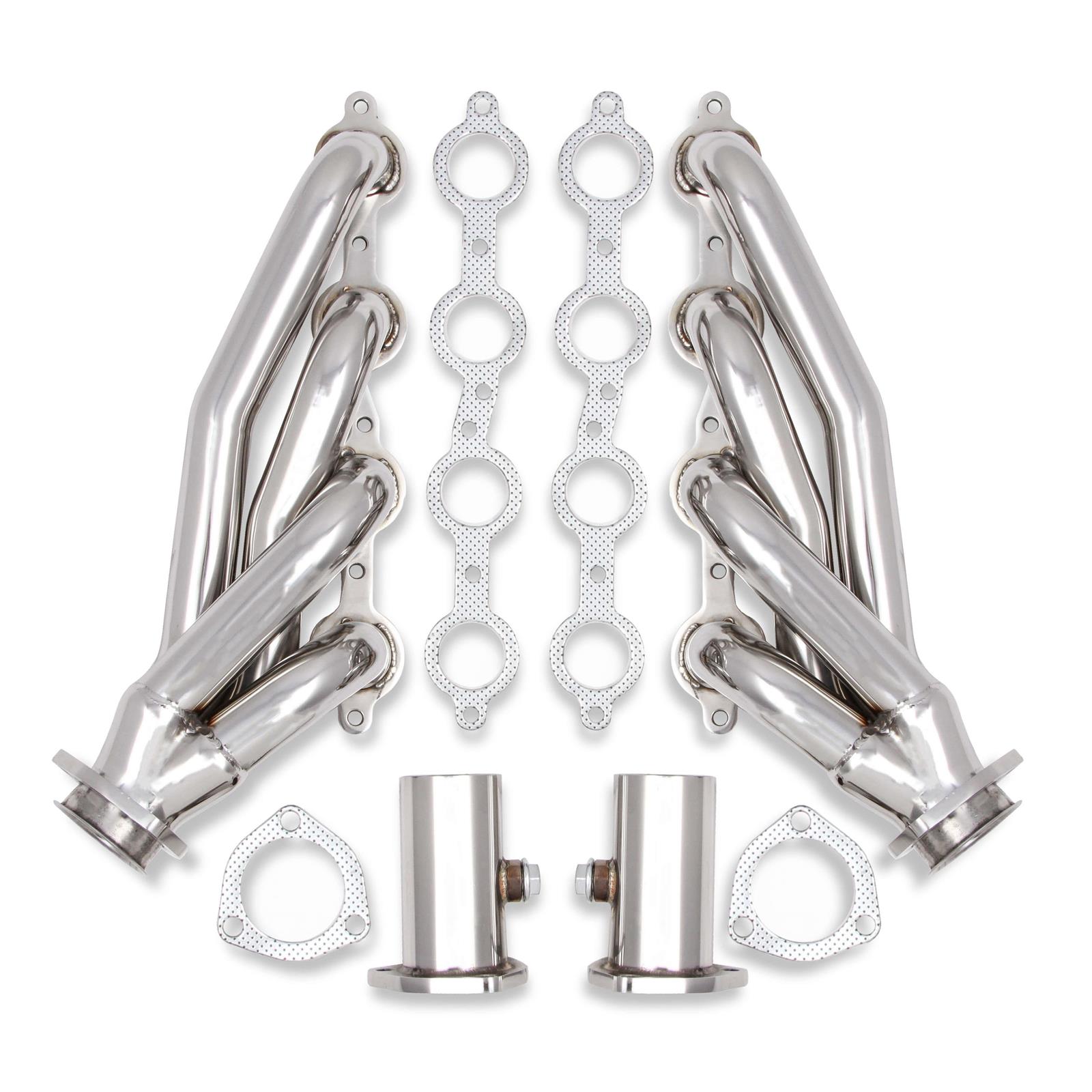 Flowtech 11576FLT Shorty Headers, GM LS Universal, Polished