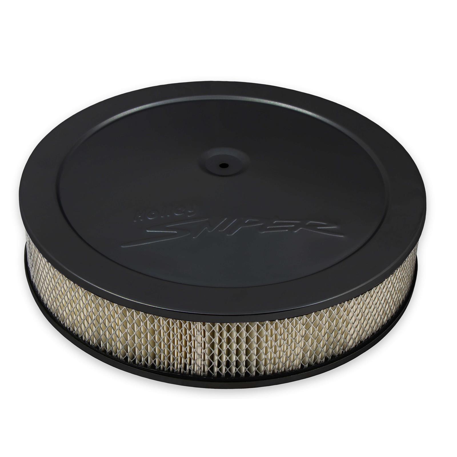 Holley 120-541 Sniper Air Cleaner Assembly, 14 x 4 Inch, Black
