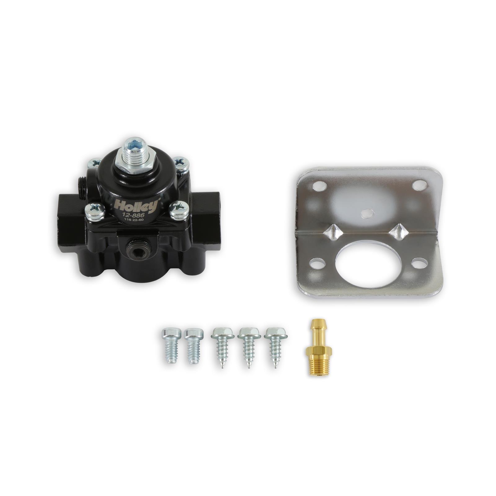 Holley 12-886 Die Cast EFI 60 PSI By Pass Fuel Pressure Regulator