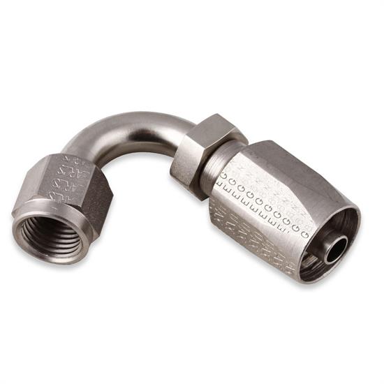 Earls 131206ERL Power Steering Hose End, 6 AN, 120 Degree