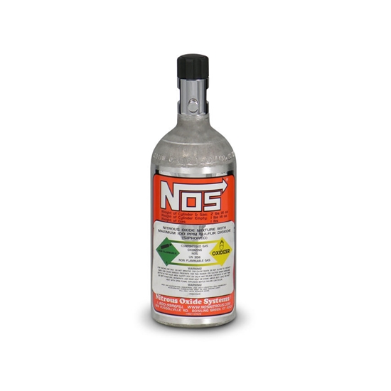 NOS 14705NOS Aluminum Nitrous Bottle, 1 Pound