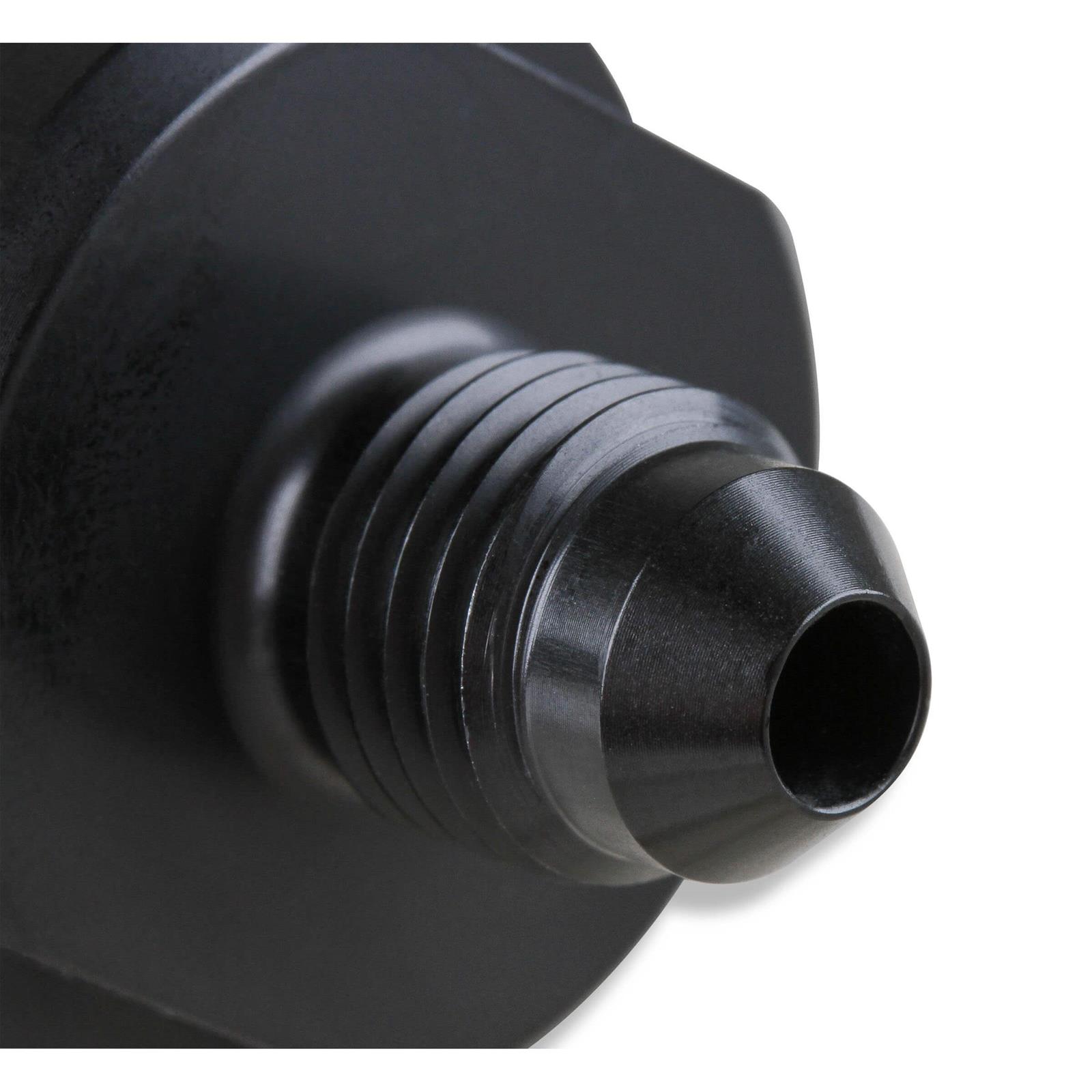 NOS 15555NOS InLine HiFlow Nitrous Filter, 4 AN, Black