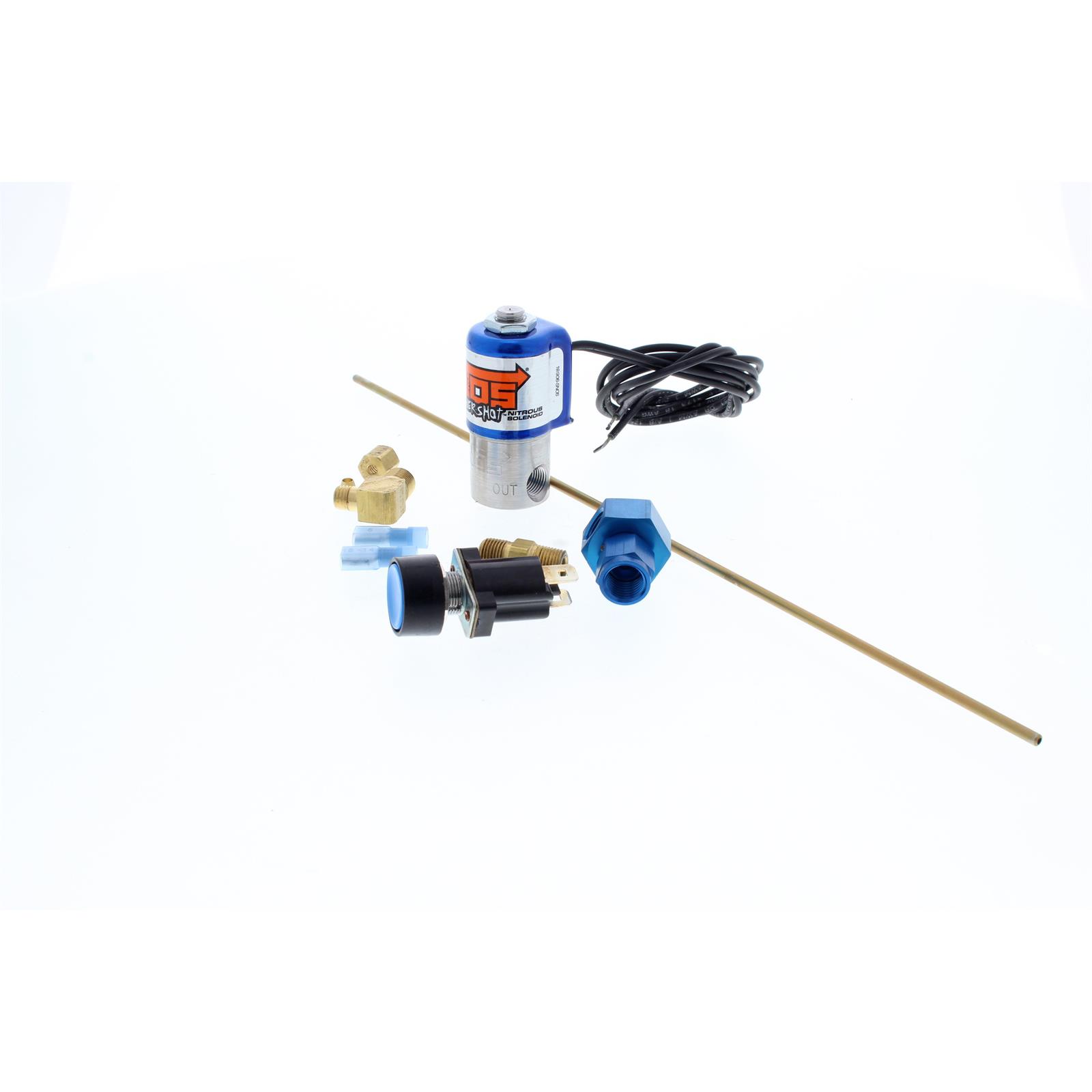 NOS 16030NOS Nitrous Bottle Purge Valve for 4 AN Line