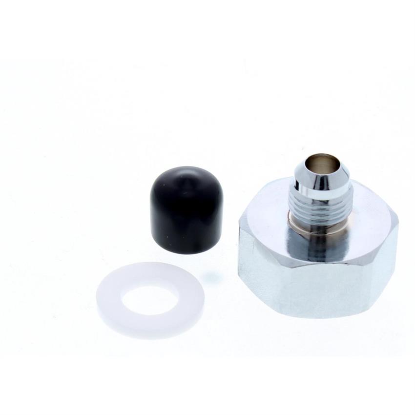 NOS 16230NOS 6AN Nitrous Bottle Nut Adapter & PTFE Washer