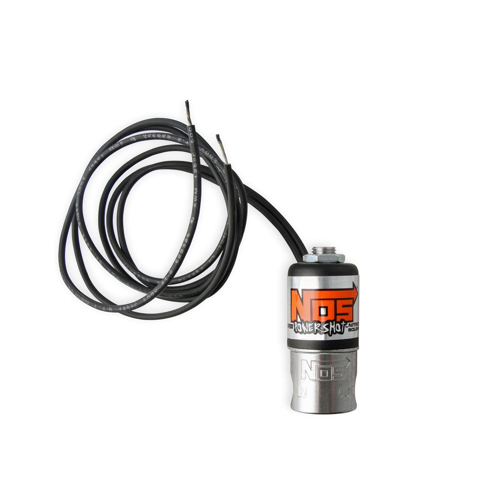 NOS 18020BNOS Powershot Nitrous Solenoid, Black