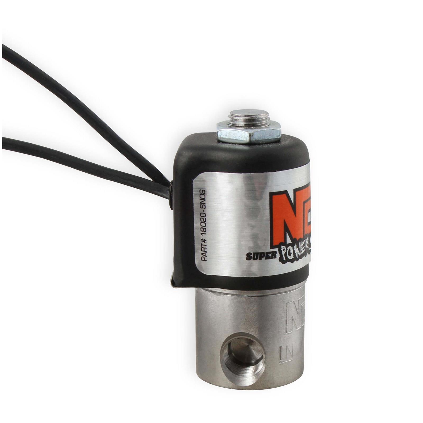 NOS 18020BNOS Powershot Nitrous Solenoid, Black