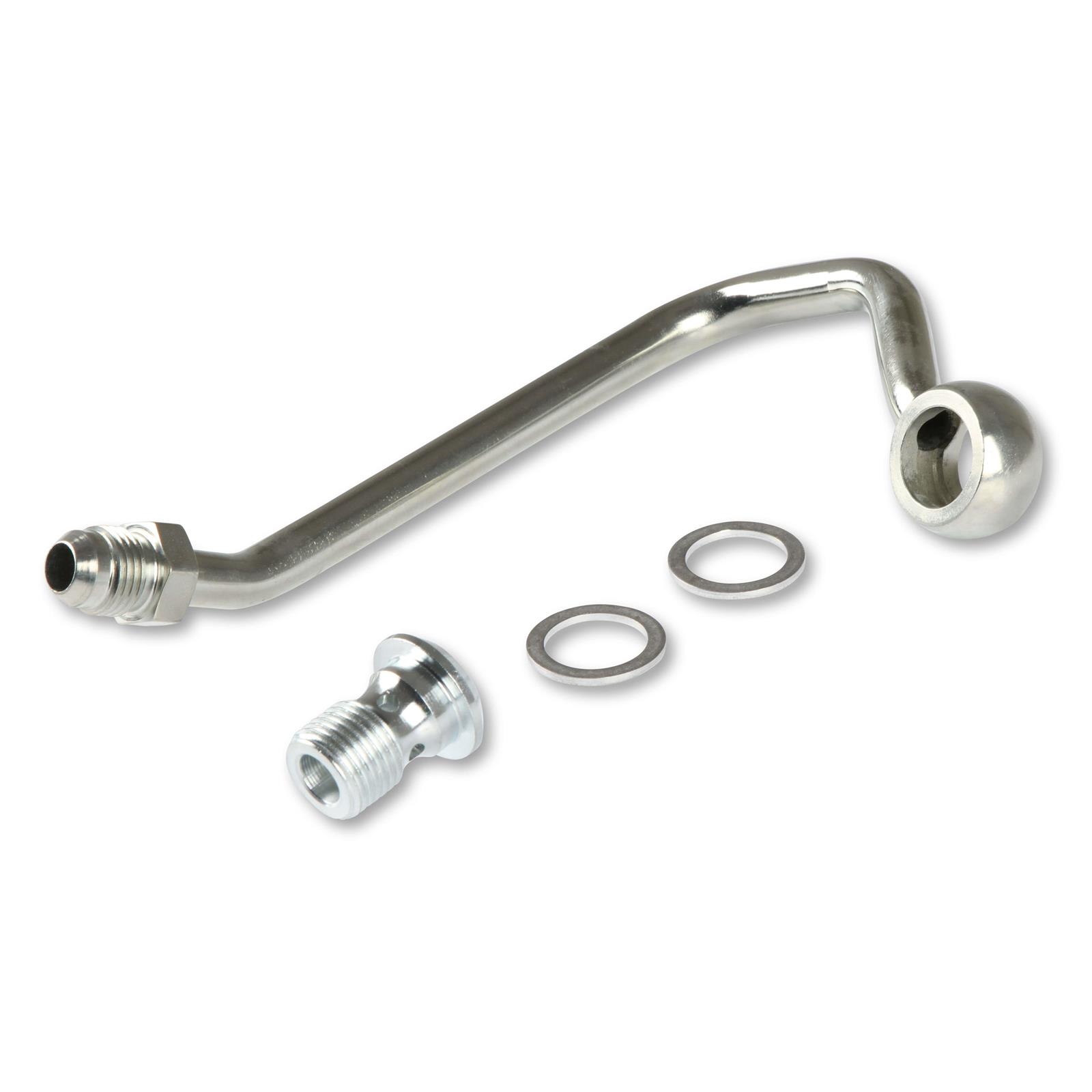 Holley 198205 Power Steering Hardline, Saginaw Type II Pumps