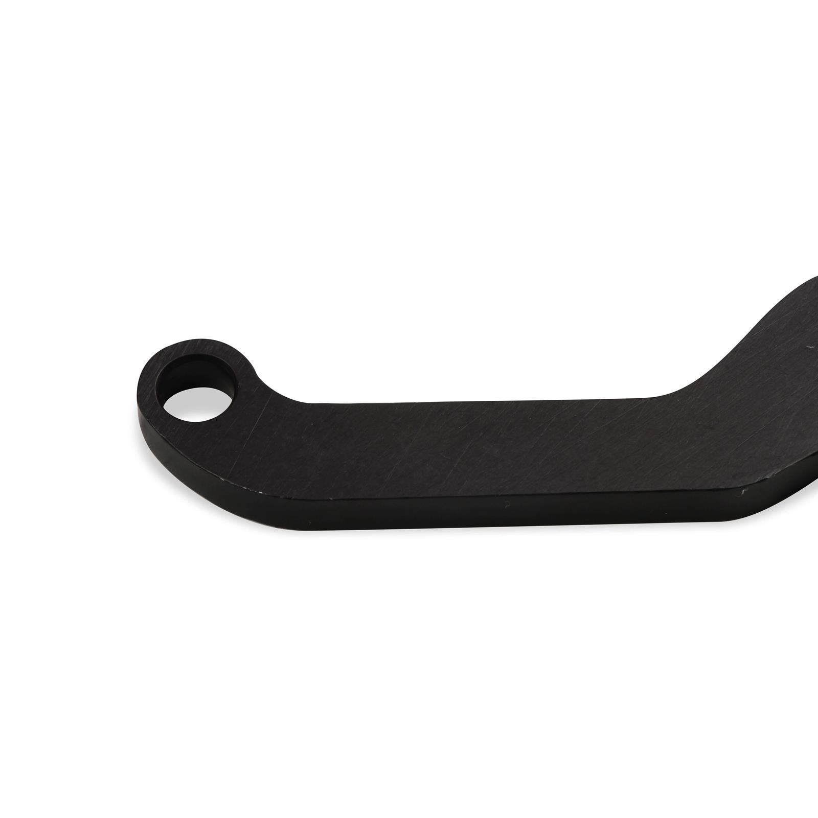 Holley 20276 Billet Regulator Bracket, 4500, Black