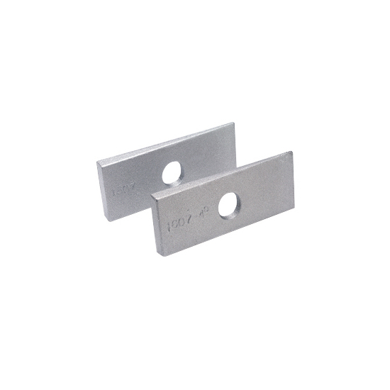 Lakewood 20510 Axle Shims, Traction Bar Wedge Kits, 4 degree, 2 Inch