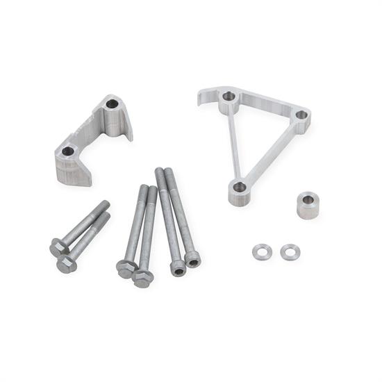 Holley 214P LS Accessory Drive Bracket Kit, Long Alignment, Pol