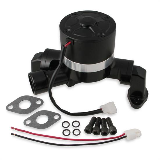 Frostbite 22134 Billet Electric Water Pump, BBC, 50 GPM, Black