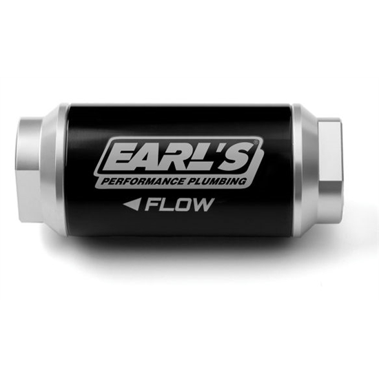 Earls 230628ERL 175 GPH Billet Fuel filter 100 micron 175 GPH
