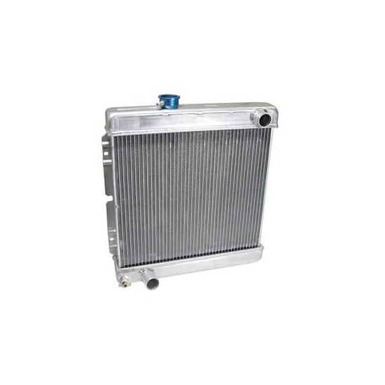 Scott Drake 259-2AL-LM 64-66 Ford 2-Row Aluminum Radiator, 5.0 - 2 Row ...