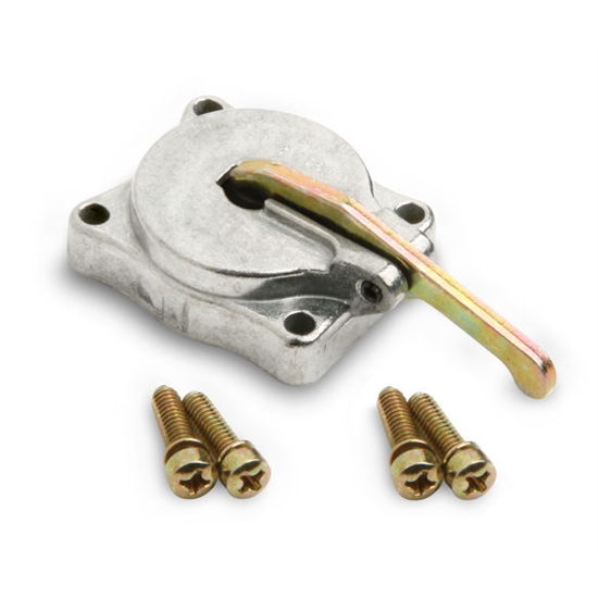 Holley 26140S Accelerator Pump Cover w/ Lever and Screws, 50cc