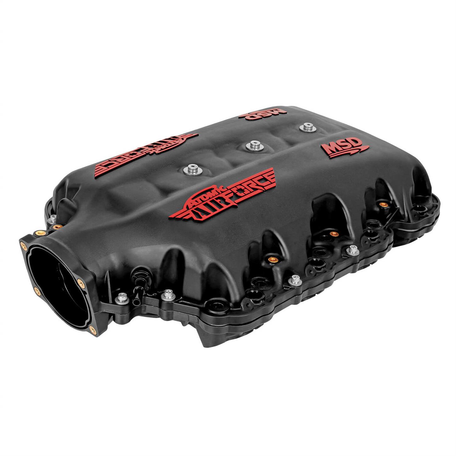 MSD Ignition 2700 Airforce Intake Manifold Atomic LT1, Black