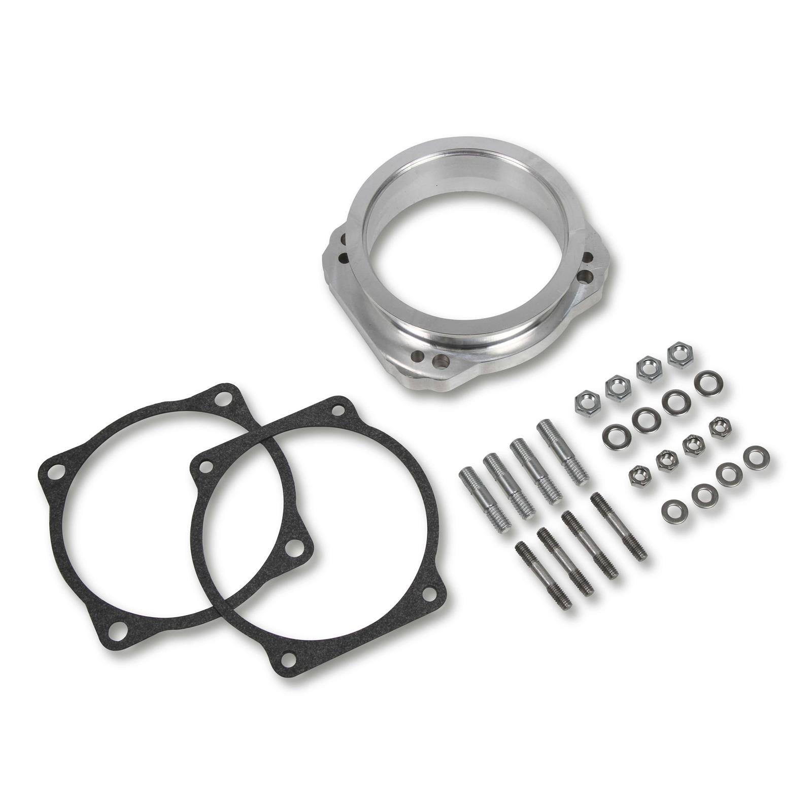 Holley EFI 300250 Remote Throttle Body VBand Adapter Kit